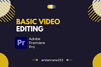 do basic video editing trim, add a logo, transition, etc