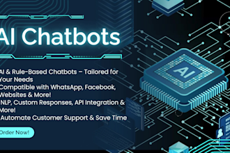 develop ai powered or rule based chatbots