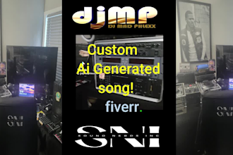 create personalized ai generated songs in any language
