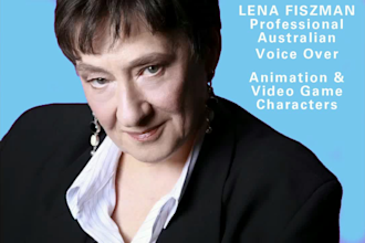 record your cartoon or video game character