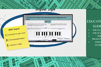 make music educational slides and presentations