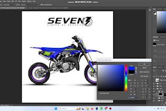 custom wrap decal design for mx motorcycle,enduro,supermoto etc