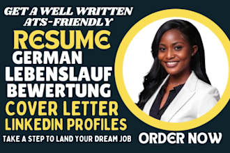 write your  lebenslauf resume, schreiben, bewerbung, german, english resume