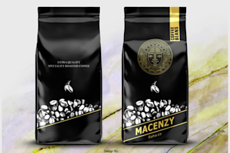 design professional coffee packaging for your brand