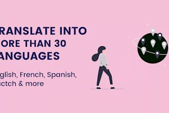 do the professional translation to multiple languages