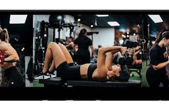 create a fitness, yoga, or gym website with booking and membership features