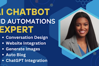 build expert ai chatbot for social media platforms with manychat