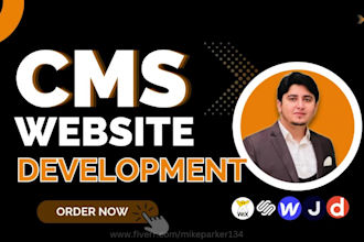 create design redesign website in wix webflow jimdo wordpress squarespace duda