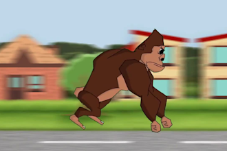 animate 2d game characters in sprite sheets, GIF or video