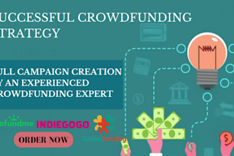 craft and manage your crowdfunding campaign