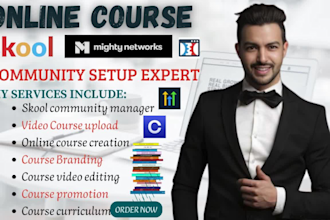 setup skool online community, circle so, mighty networks, community management