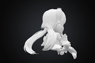 convert 2d image into 3d model character reference using ai