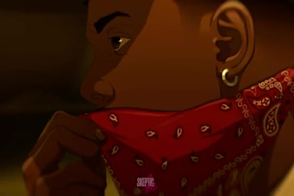 make 2d music video, 2d cartoon animation, animated short anime fighting