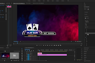 create lower third, title mogrt template for premiere pro
