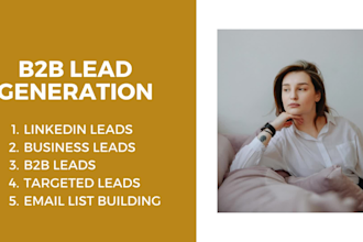 generate ecommerce leads store owner leads mlm leads hr leads and web3 leads