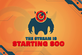 create twitch or youtube stream overlays, panels