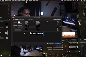 remote produce your live event or webinar
