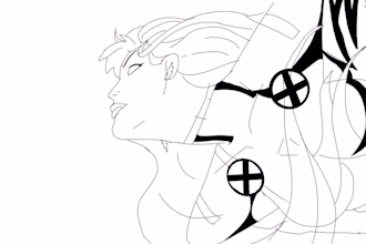do 2d traditional animation line art frame by frame pencil hand drawn animation