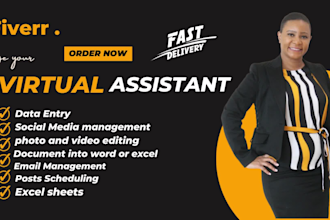 be your personal administrative virtual assistant