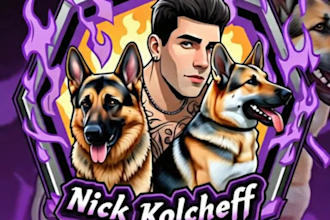 design premium animated twitch overlays, stream pack