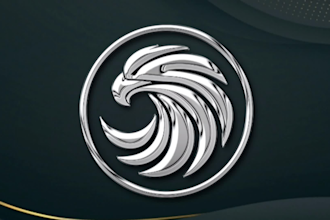 replicate your logo in realistic metal or gold in 24 hours