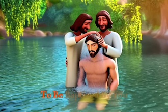 do best 3d ai bible story animation  christain cartoon video ai children story