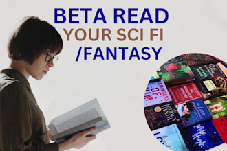 beta read fantasy science fiction critique with beta reading