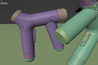 do 3d modelling hard surface prototype product