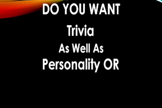 write trivia for you