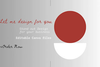 design or redesign anything your business needs in canva