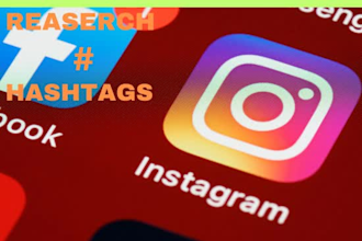 reaserch intagram hashtags to grow your followers organically