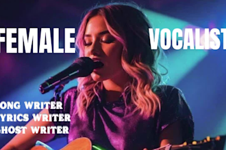 be your female christian vocalist song writer producer and lyrics writer