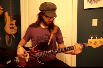 record bass on your track