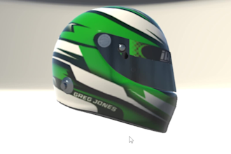 helmet design for iracing