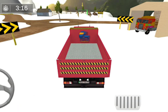 create cargo truck simulator game in unity 3d engine for you