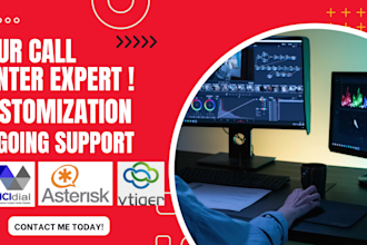 do vicidial customization and call center reporting