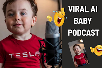 create stunning viral ai baby podcasts ai baby talking video ai podcast ai baby