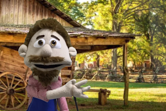 record a personal  puppet message with tom the farmer
