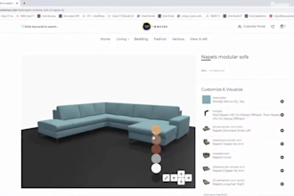 interactive webgl website 3d background scroll based animation threejs babylonj