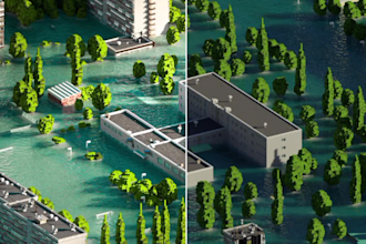 create realistic minecraft renders of your map