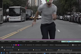 do a pro video editing for your video in after effects and  do vfx compositing