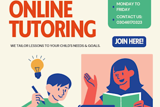 provide online tutoring in science and chemistry