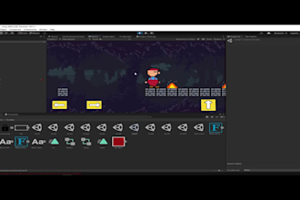 develop game in unity 3d 2d for android ios web PC