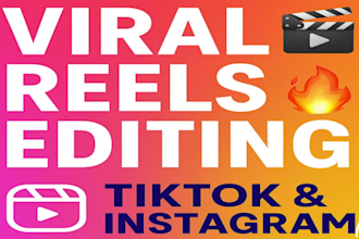 edit viral tiktok and instagram reels with trending effects and music