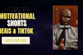 create powerful motivational reels,youtube shorts, and tiktok videos