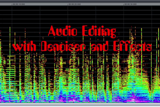 edit audio, repair sound, and reduce noise