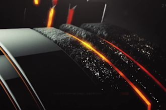 do a custom dynamic logo animation with commercial rights