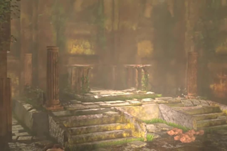 design realistic 3d environment, game environment level design project