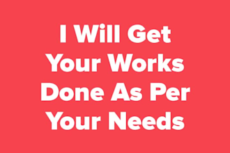 be your virtual assistant VA for data entry,research,copy paste work