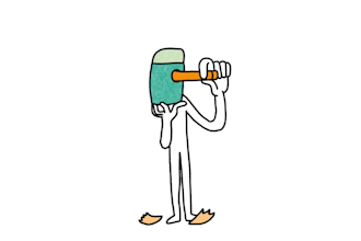 create cool stylized hand drawn linear animation